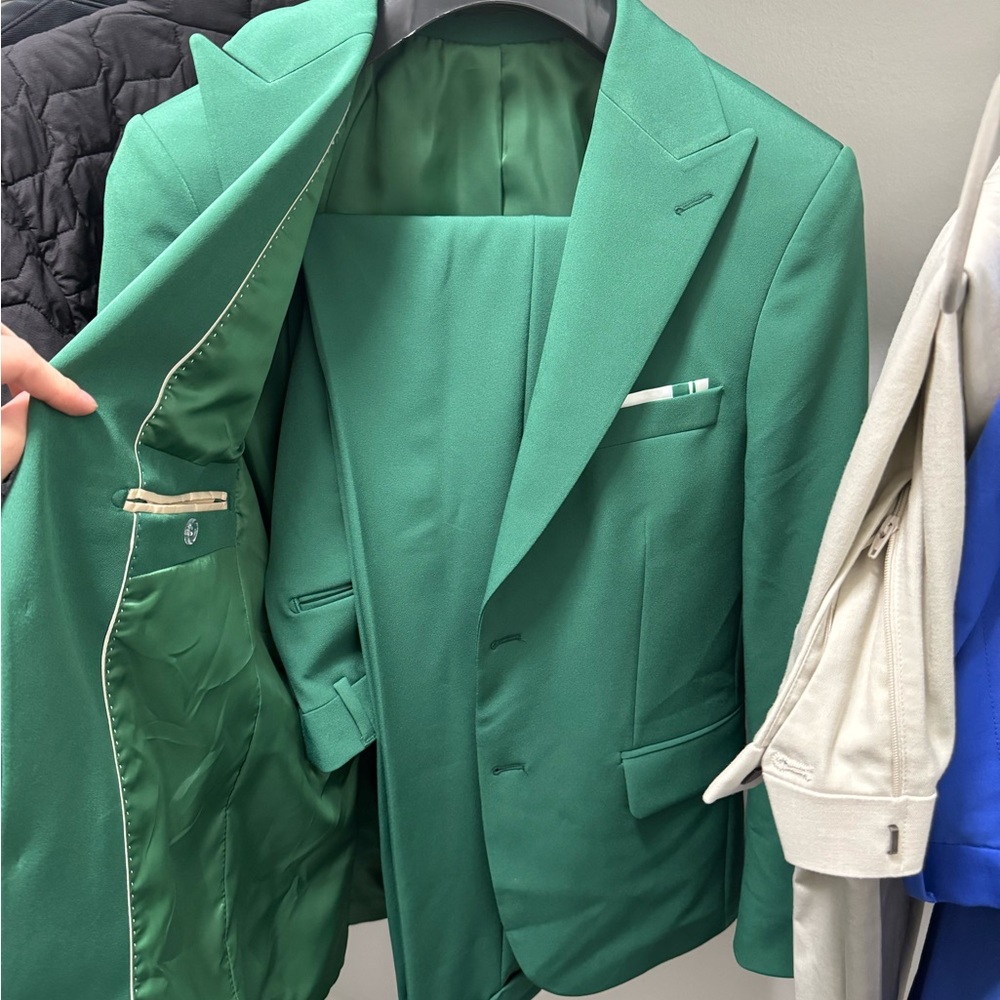 Green Men's Suit